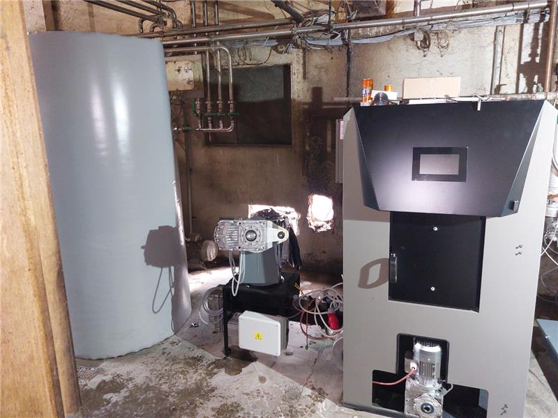 Chaudière pour entreprises d'élevage de veaux